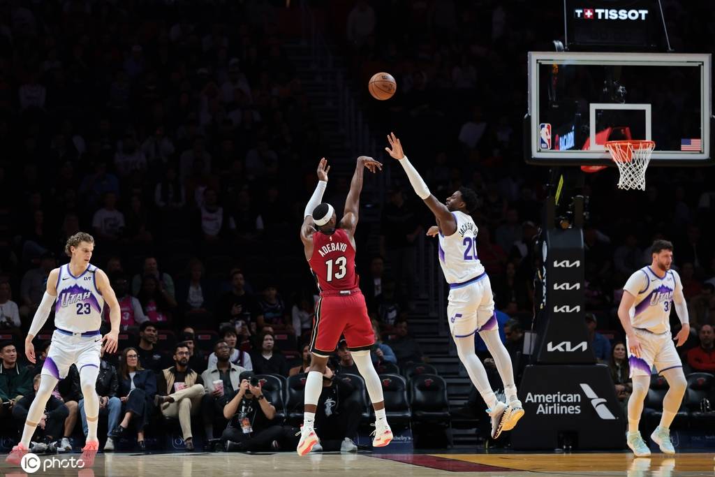 维金斯26分阿德巴约23+11空砍 热火不敌爵士